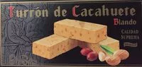 Mängden socker i Turron de cacahuete