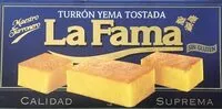 Mängden socker i Turrón yema tostada