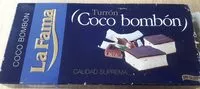 Mängden socker i Coco bombon turron