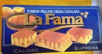 Mängden socker i Turron Praline Crema Catalana