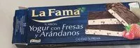 Mängden socker i Yogur con Fresas y Arándanos