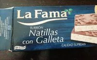 Mängden socker i Turron natillas con galleta