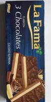 Mängden socker i Turron 3 chocolates