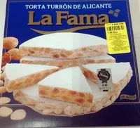 Mängden socker i Tarte au Turrón d'Alicante