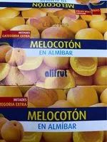 Mängden socker i Melocoton en almibar