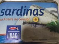 Mängden socker i Sardinas en aceite de girasol