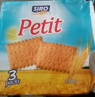 Mängden socker i Petit