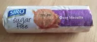 Mängden socker i Oaty biscuits