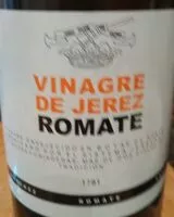 Mängden socker i Vinagre de Jerez Romate