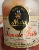 Mängden socker i Tomate frito Mata