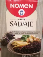 Mängden socker i Arroz salvaje caja 250 g