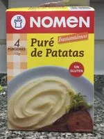 Mängden socker i Puré de patatas