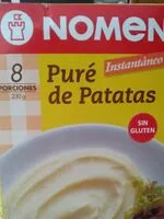 Mängden socker i Puré de patatas