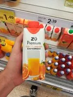 Mängden socker i zumo de naranja exprimido