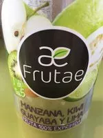 Mängden socker i Frutae Manzana Kiwi Guyaba y Lima
