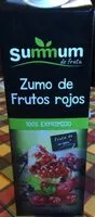 Mängden socker i Zumo de frutos rojos