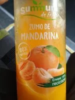 Mängden socker i Zumo de mandarina 100% natural