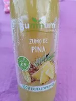 Mängden socker i Zumo de piña