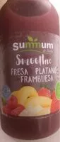 Mängden socker i Smoothie fresa+platano +frambuesa