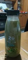 Mängden socker i Smoothie kiwi piña y Lima con espirulina