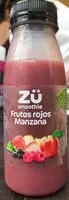 Mängden socker i Smoothie frutos rojos manzana