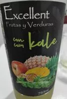 Mängden socker i Frutas y verduras con kale