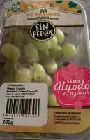 Mängden socker i Uva de sabores sin pepitas