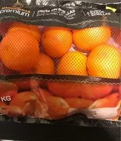 Mängden socker i Mandarinas