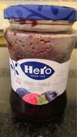 Mängden socker i Hero arandanos y frambuesa selectos