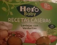 Mängden socker i Recetas caseras lentejas con verduritas