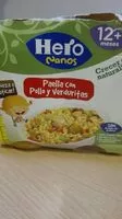 Mängden socker i Paella con pollo y verduritas
