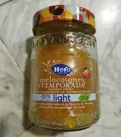Mängden socker i Hero Melocotones de Temporada