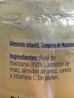 Mängden socker i Natur compota de manzana golden