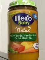 Mängden socker i Hervido de verduras de la huerta