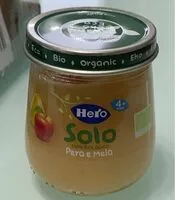 Mängden socker i Hero solo pera mela