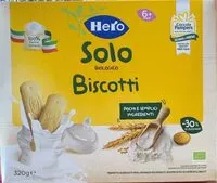 Mängden socker i Solo biologico Biscotti