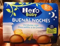 Mängden socker i Potito Hero Buenas Noches Verduras con pescadilla a la crema