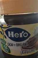 Mängden socker i Crema de cacao y avellana