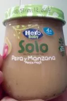Mängden socker i Solo pera y manzana