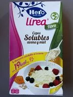 Mängden socker i Linea copos solubles de avena y miel