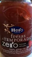 Mängden socker i Zero mermelada de fresa de temporada 100% fruta
