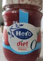 Mängden socker i Confitura de fresas diet