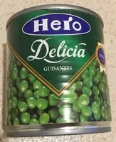 Mängden socker i Delicia guisantes