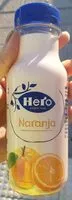 Mängden socker i Hero naranja