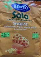 Mängden socker i Snacks zanahorias y maíz