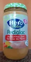Mängden socker i Potito pedialac de verduritas con delicias de pavo