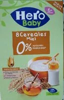 Mängden socker i 8 cereales miel 0%
