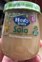 Mängden socker i Tarrito de pera, plátano y avena ecológico y