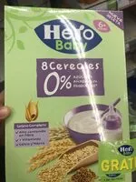 Mängden socker i 8 cereales 0%