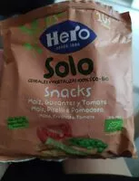 Mängden socker i Hero snack cereales y hortalizas 100%